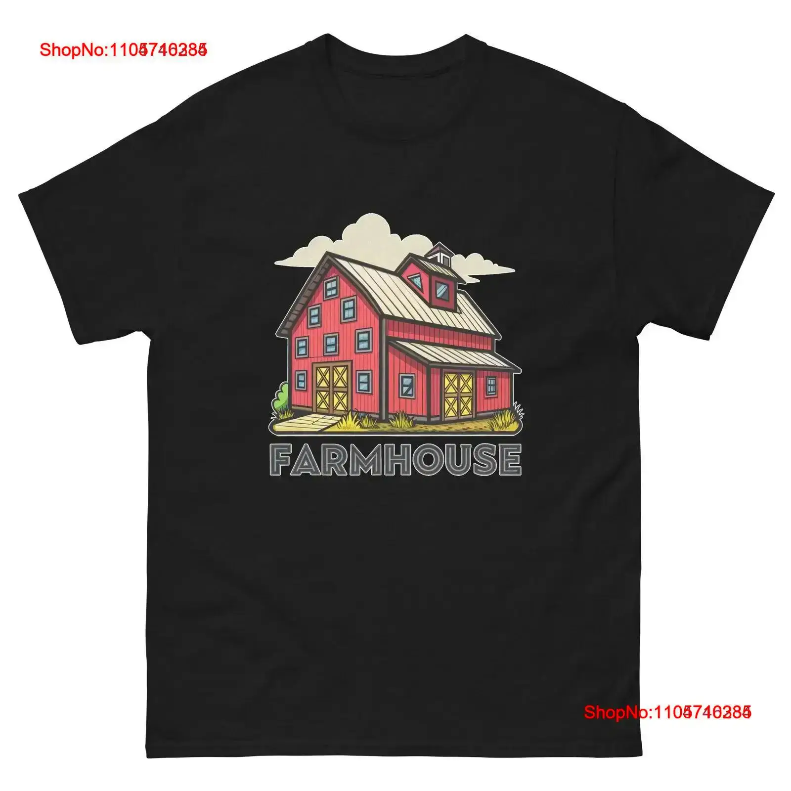 Agriculture Farm House - Camiseta Vintage Lavada com Estampa Gráfica
