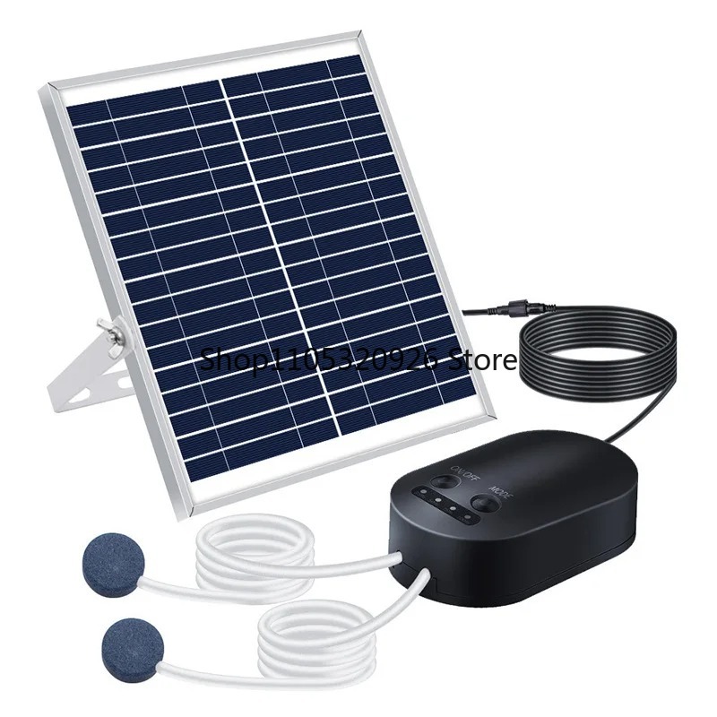 Bomba de Ar Solar 15W com Mang - Fish Pond Aerator avaliação e preço