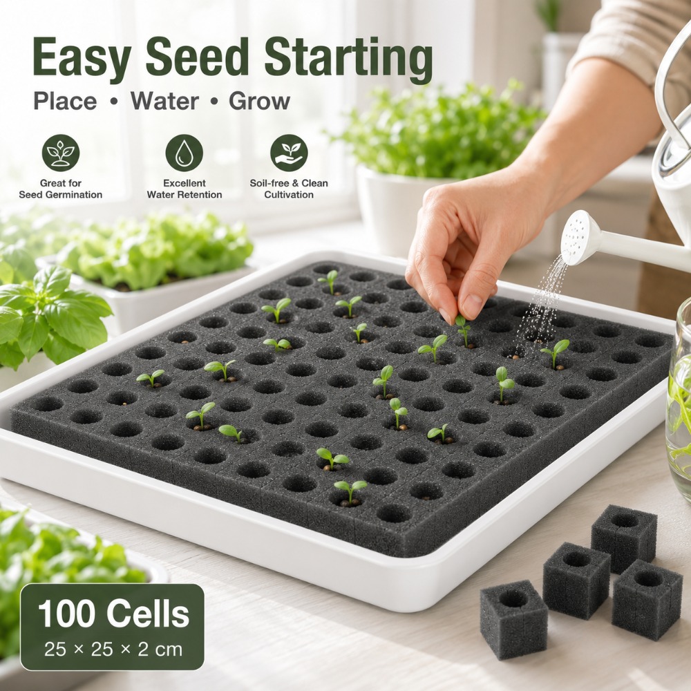 Esponjas Hidropônicas para Pla - Nursery Plug Tray avaliação e preço