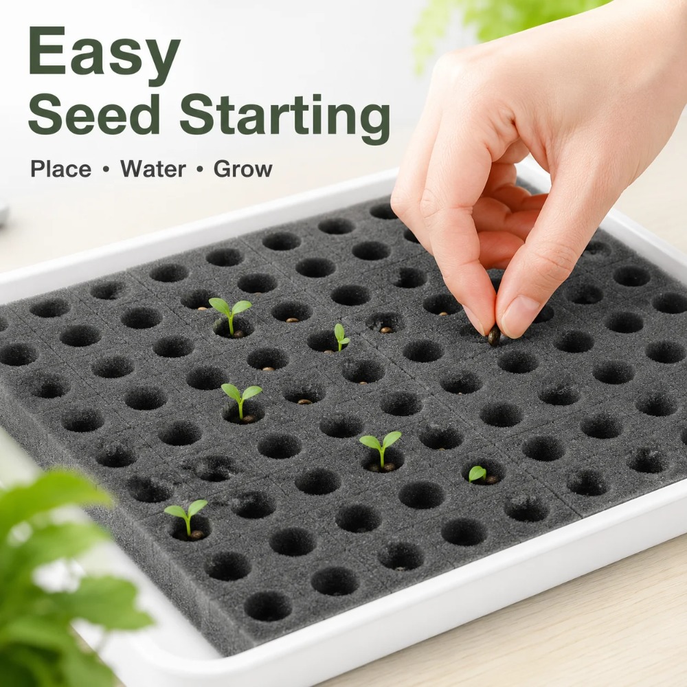 Esponjas Hidropônicas para Pla - Nursery Plug Tray avaliação e preço
