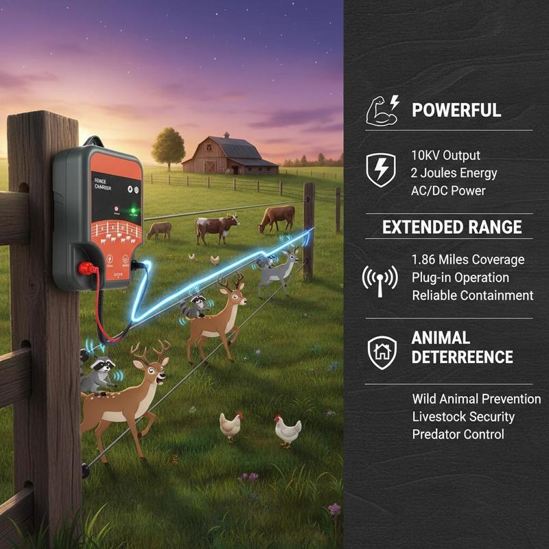 Eletrificador de Animais 10kV  - Farming System & Sustainable Agriculture avaliação e preço